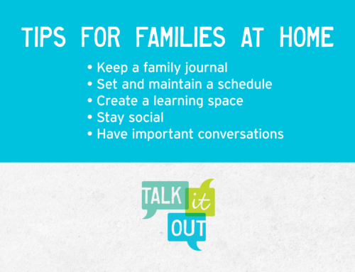 Talk It Out NC Creates ‘Hunker-Down Game Plan’ for Families